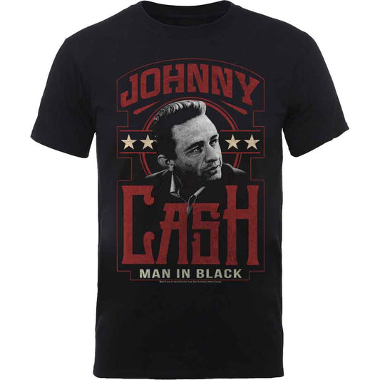 Johnny Cash - tshirt - Unisex - Small - Short Sleeves