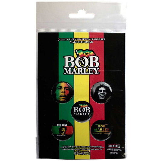 Bob Marley - Clothing - Pin Badges - One Love