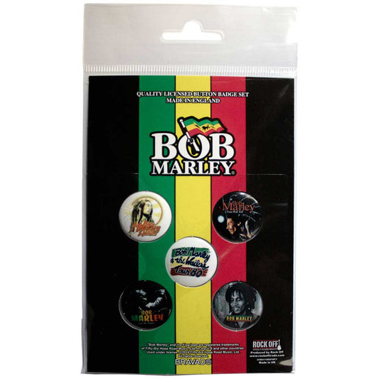 Bob Marley - Clothing - Pin Badges - Bob & The Wailers