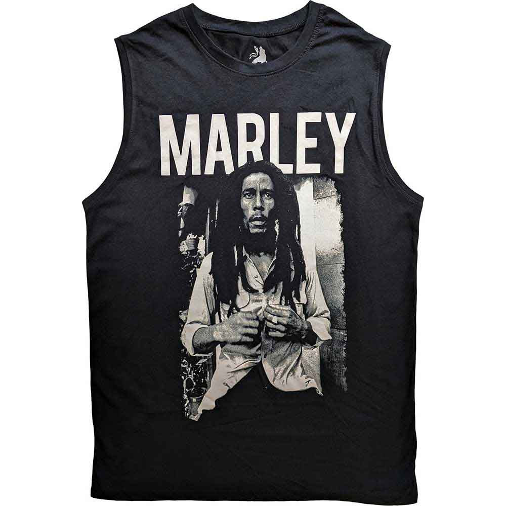 Bob Marley - tshirt - Unisex - Sleeveless - Large