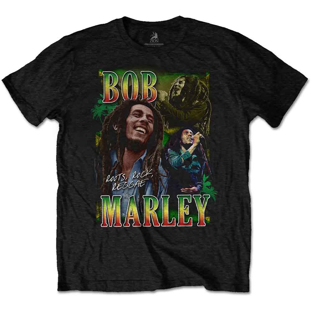 Bob Marley - tshirt - Unisex - Short Sleeves - Large