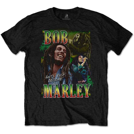 Bob Marley - tshirt - Unisex - Short Sleeves - Large