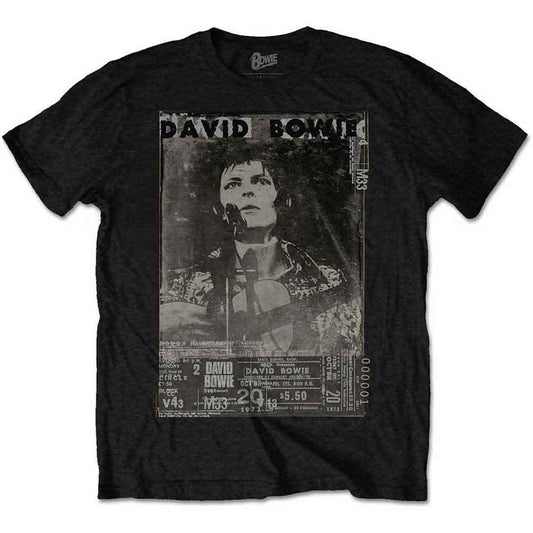 David Bowie - tshirt - Unisex - Small - Short Sleeves - Ziggy