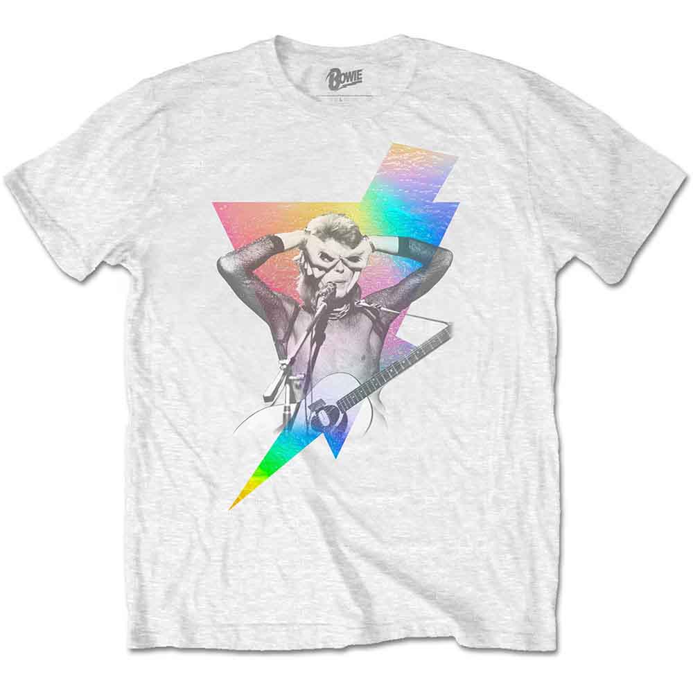 David Bowie - tshirt - Unisex - Large - Short Sleeves