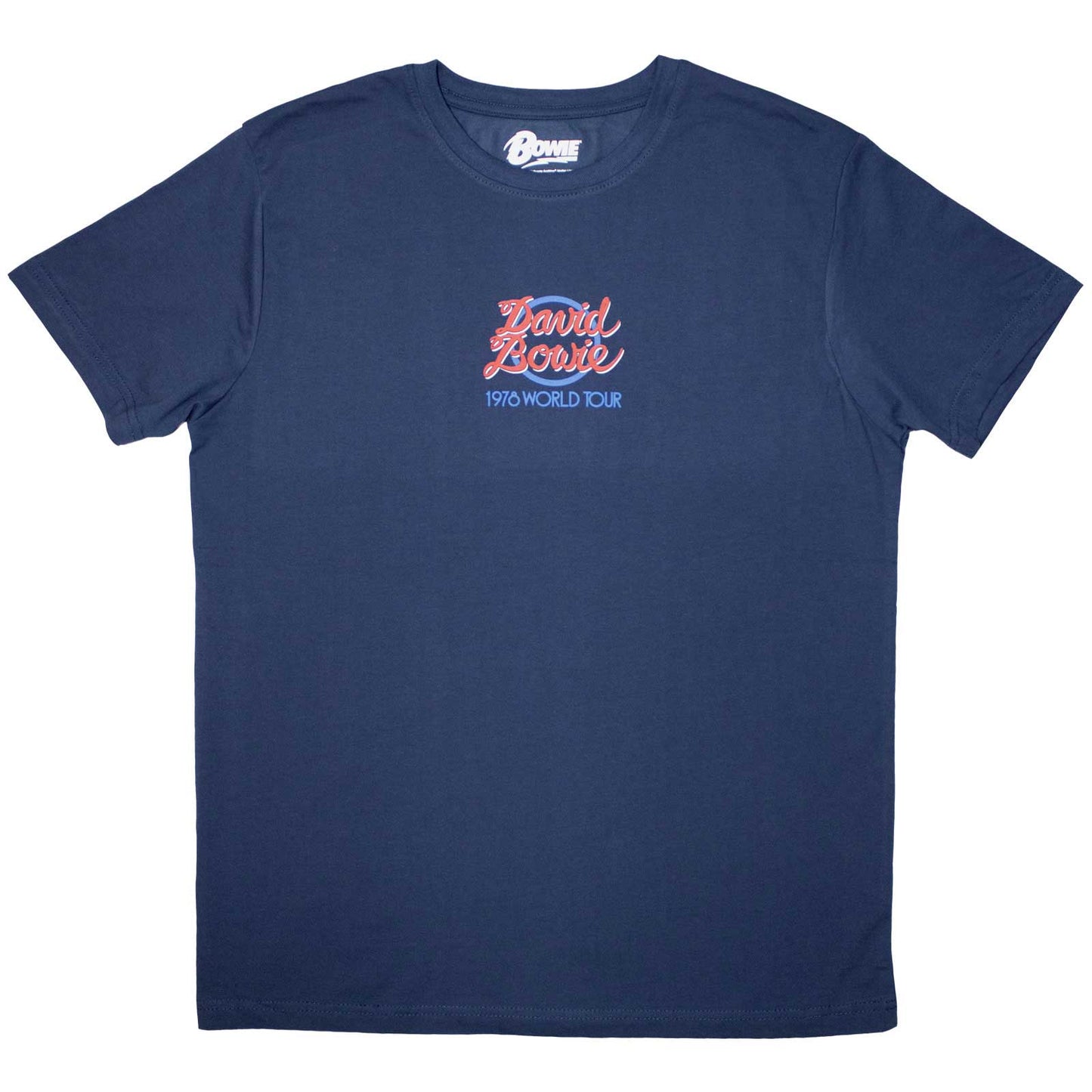 David Bowie - tshirt - Unisex - Short Sleeves - Mini 1978 Wo - X-Large