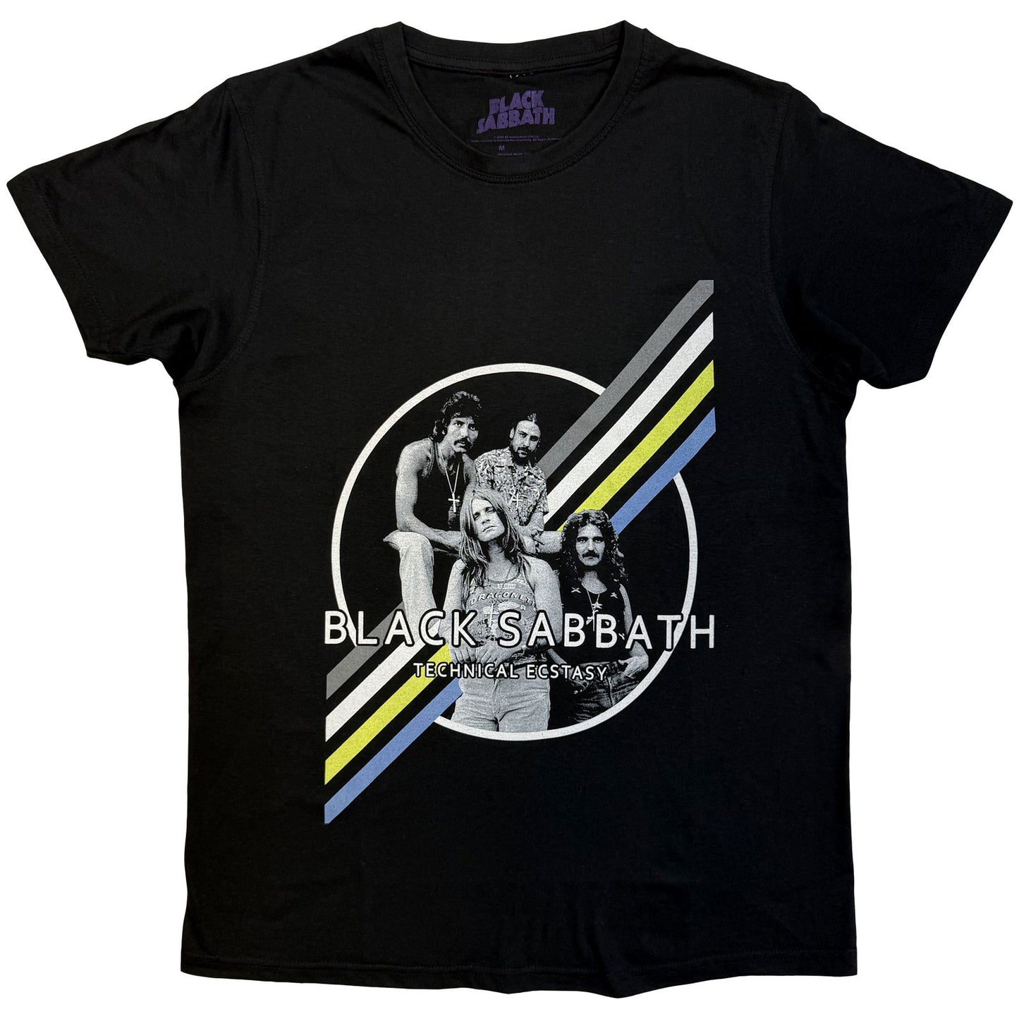 Black Sabbath - tshirt - Unisex - Short Sleeves - Medium