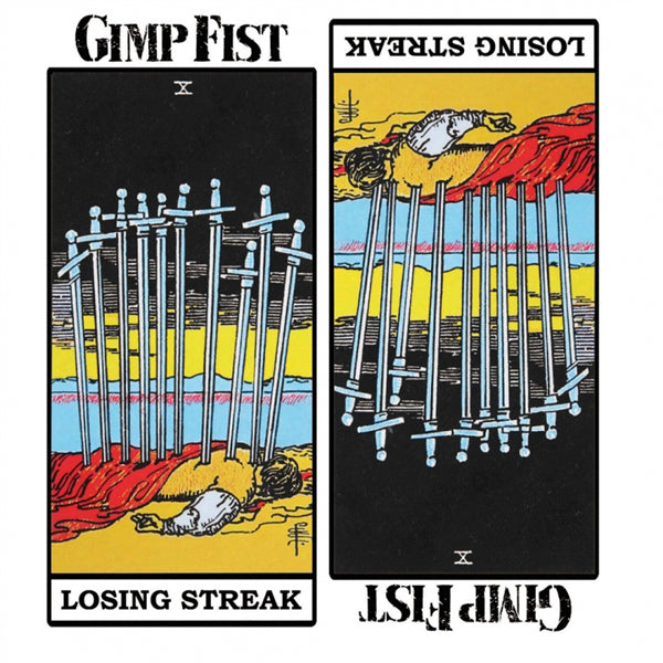 GIMP FIST - LOSING STREAK (BLACK VINYL) - Vinyl Record