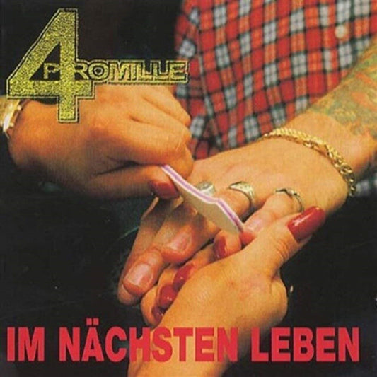 4 PROMILLE - IM NÄCHSTEN LEBEN (YELLOW/BLACK MARBLED VINYL) - Vinyl Re