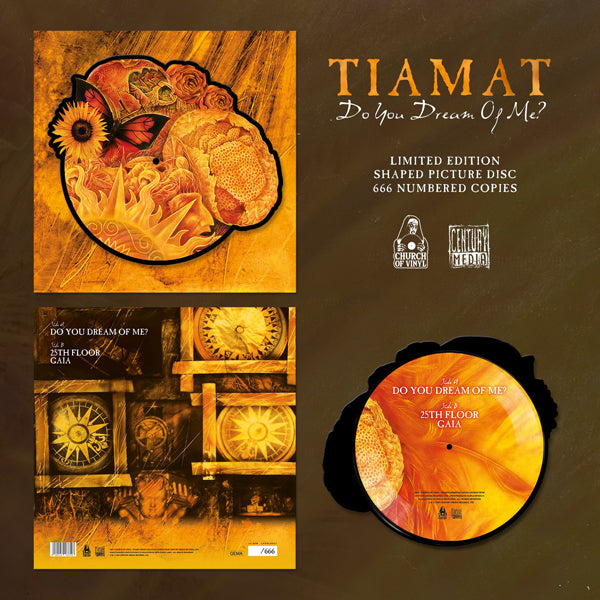 TIAMAT - DO YOU DREAM OF ME? (SHAPED PICTURE DISC) - Vinyl Record 12PD