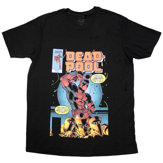 Comics - tshirt - Unisex - Short Sleeves - Deadpool Bubble  - 2X-Large