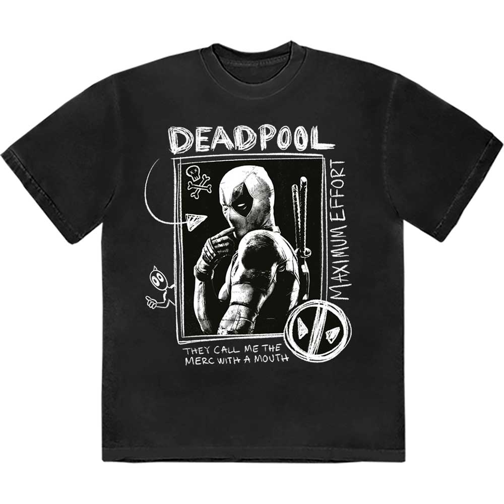 Comics - tshirt - Unisex - T-Shirts - X-Large - Short Sleeves - Deadpo