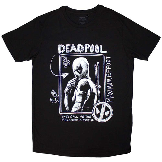 Comics - tshirt - Unisex - T-Shirts - Medium - Short Sleeves - Deadpoo
