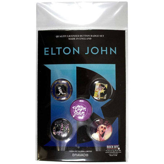 Elton John - Clothing - Pin Badges - Glasses