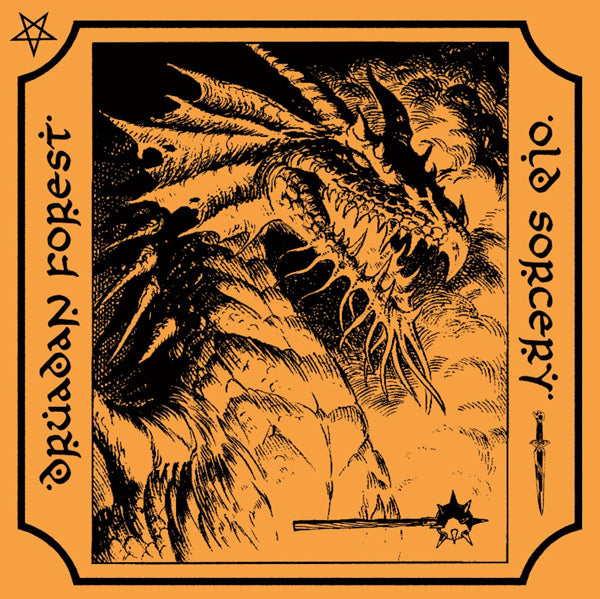 DRUADAN FOREST/OLD S - SPLIT (ORANGE VINYL) - Vinyl Record