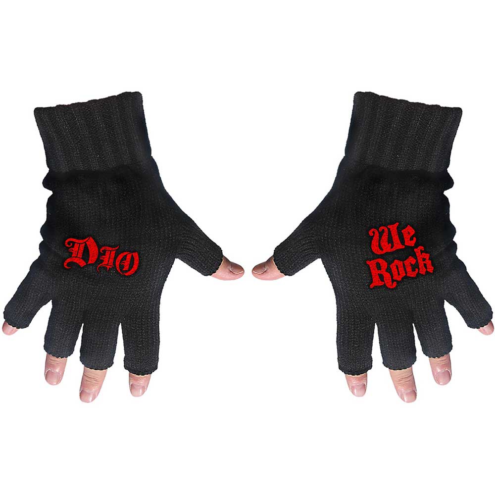 Dio - Clothing - Gloves - We Rock