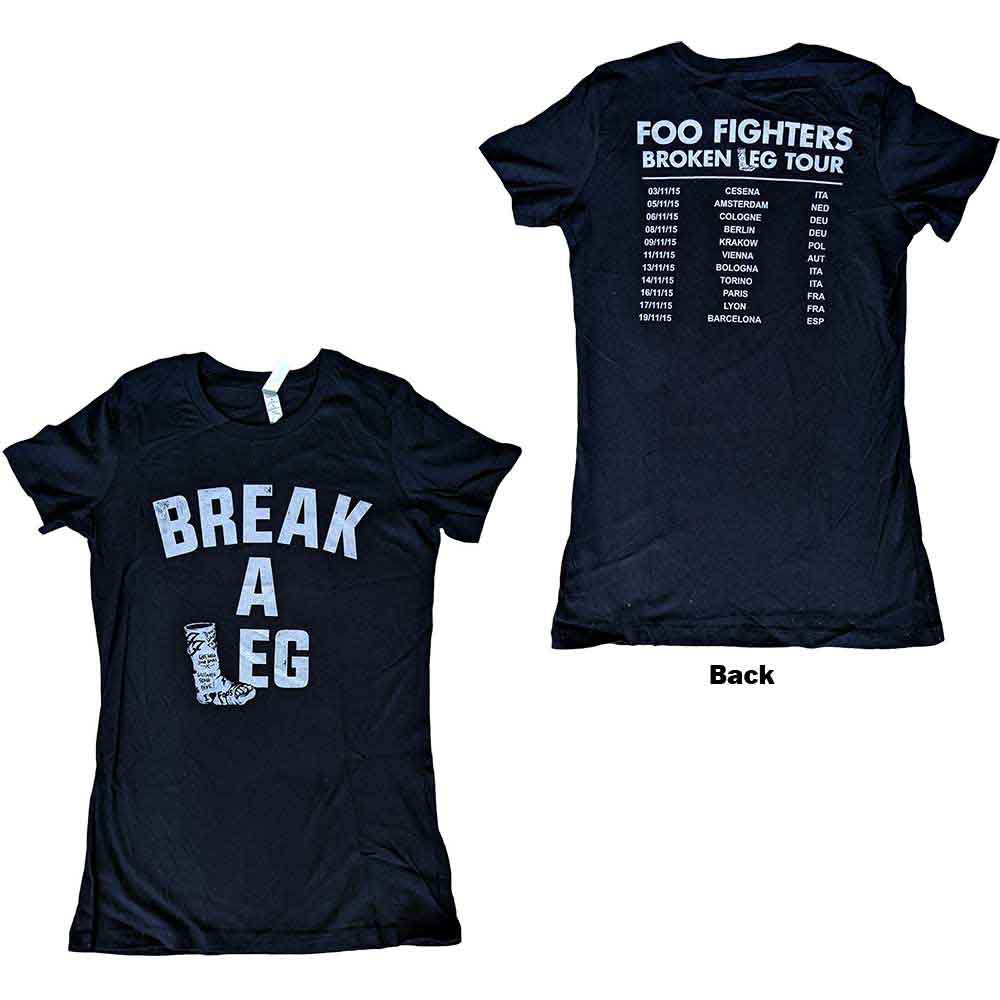 Foo Fighters - tshirt - Ladies - Short Sleeves - Medium
