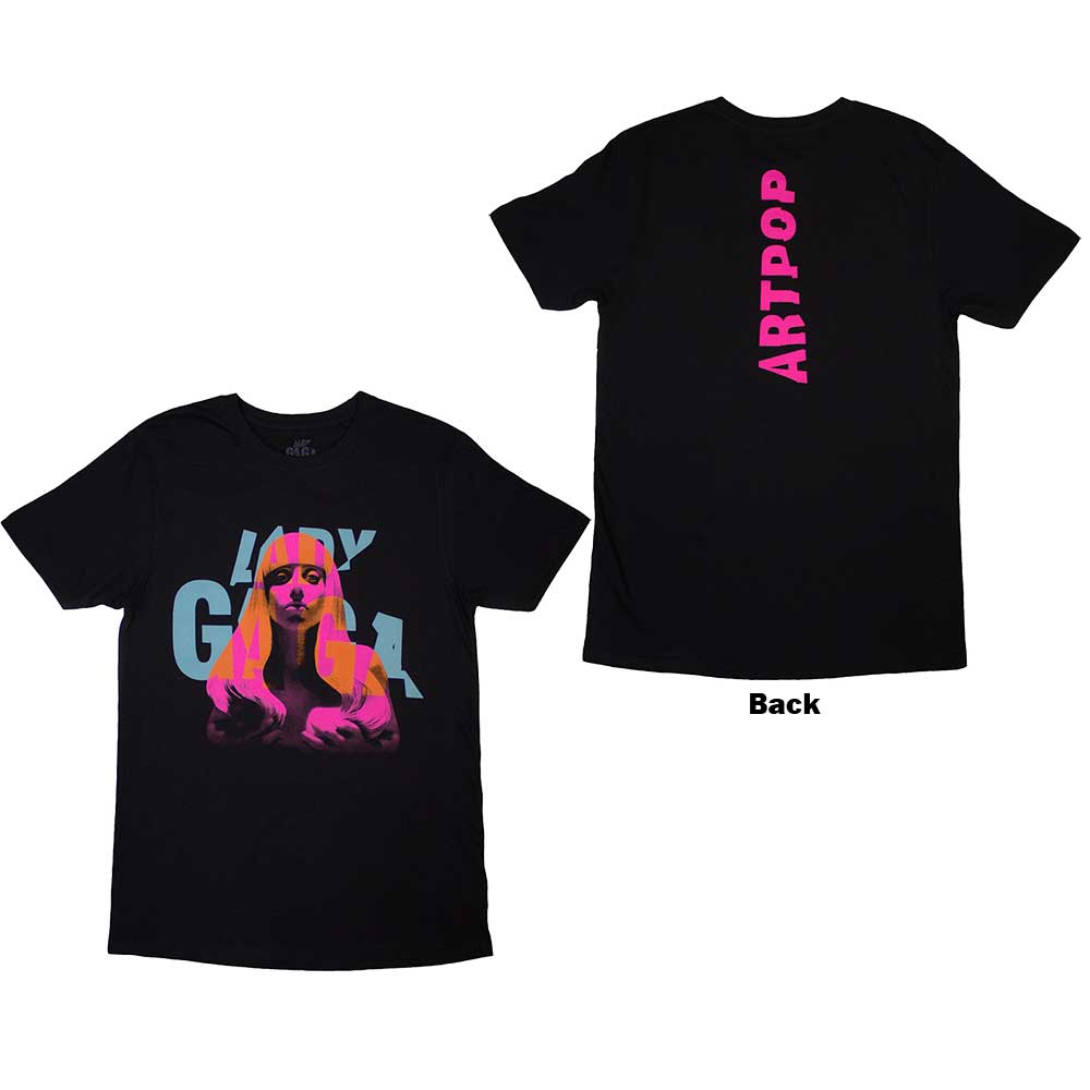 Lady Gaga - tshirt - Unisex - Short Sleeves - Artpop Cover - XX-Large