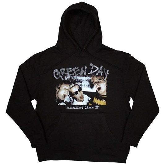 Green Day - hoodies - Unisex - Small - Long Sleeves - Basket Case Star