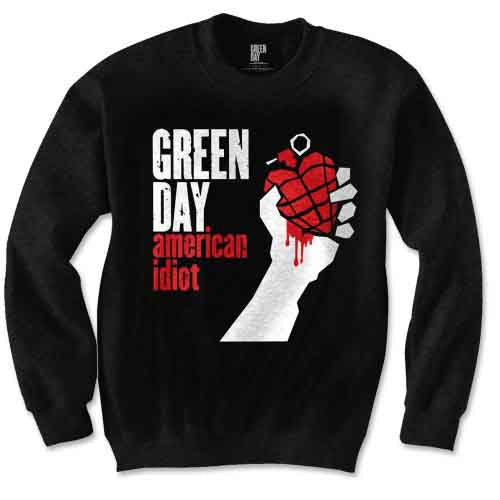 Green Day - sweatshirts - Unisex - Long Sleeves - Large