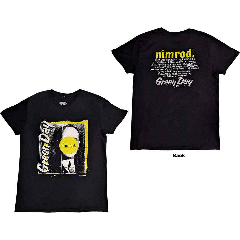 Green Day - tshirt - Unisex - Short Sleeves - Medium