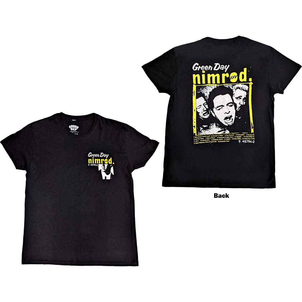 Green Day - tshirt - Unisex - Short Sleeves - XX-Large