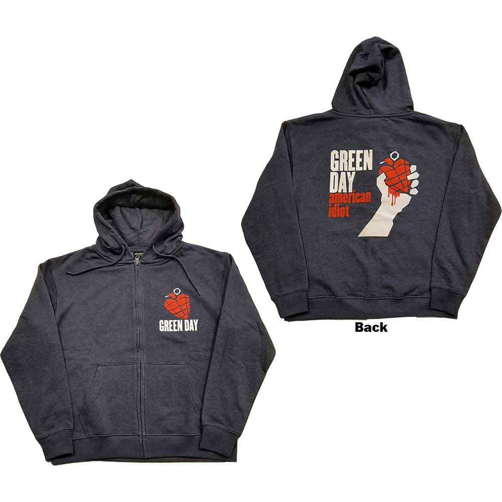 Green Day - hoodies - Unisex - Long Sleeves - X-Large