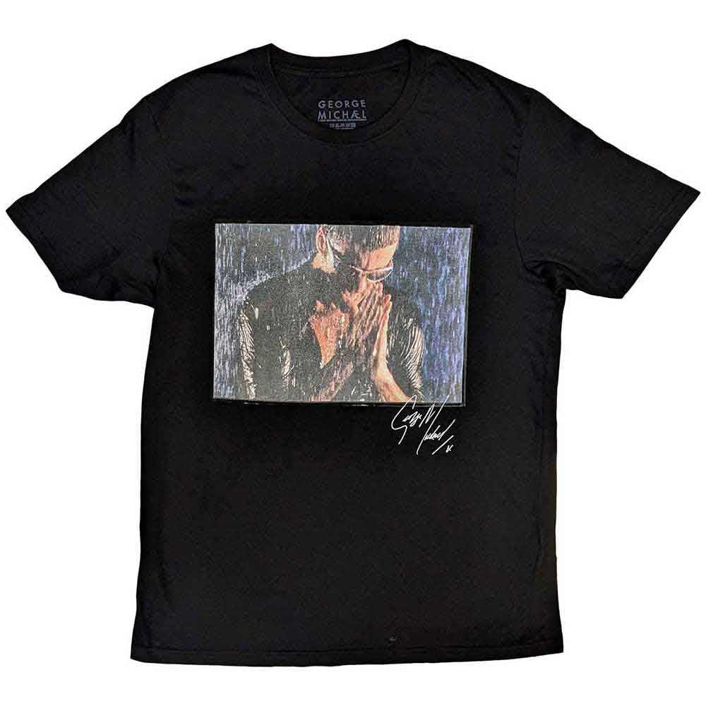 George Michael - tshirt - Unisex - Short Sleeves - Large