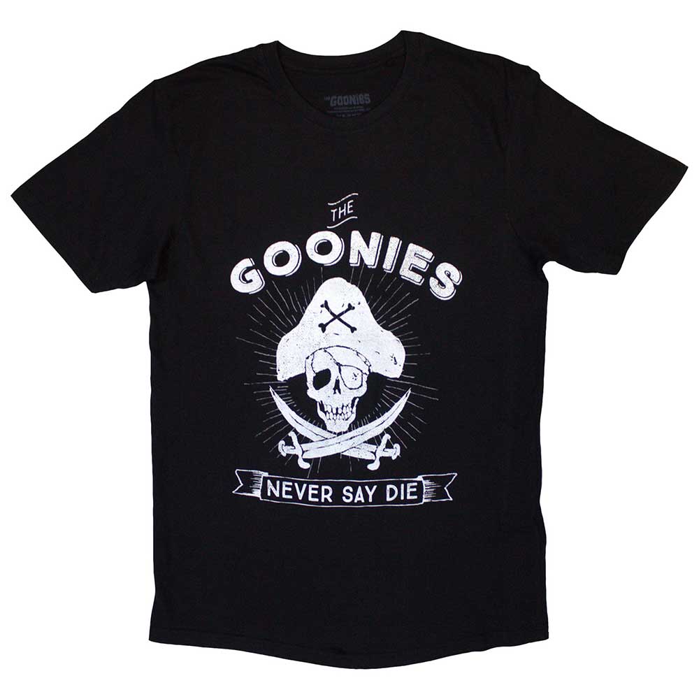 Goonies - tshirt - Unisex - Short Sleeves - Never Say Die - Medium