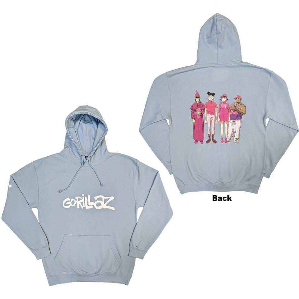 Gorillaz - hoodies - Unisex - Long Sleeves - X-Large