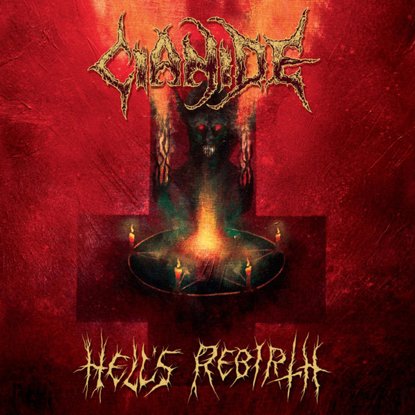 CIANIDE - HELLS REBIRTH (PINWHEL SPLATTER VINYL) - Vinyl Record