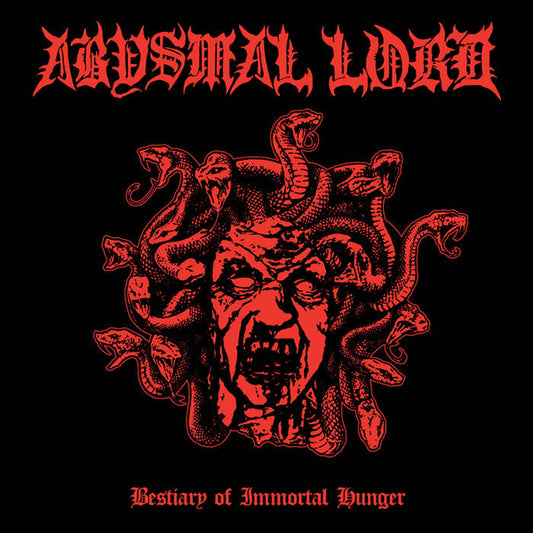ABYSMAL LORD - BESTIARY OF IMMORTAL HUNGER (RED VINYL) - New Vinyl Reco