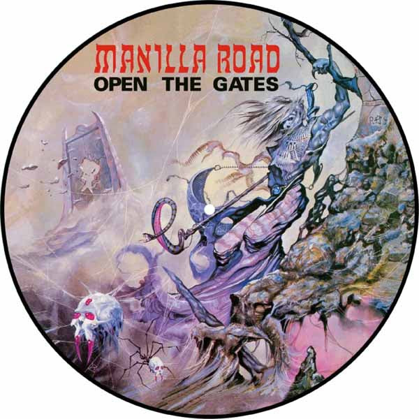 MANILLA ROAD - OPEN THE GATES (PICTURE DISC) - Vinyl Record 12PD