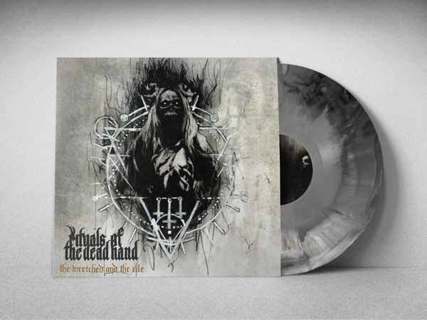 RITUALS OF THE DEAD - WRETCHED AND THE VILE (OPAQUE GREY / BLACK GALAX