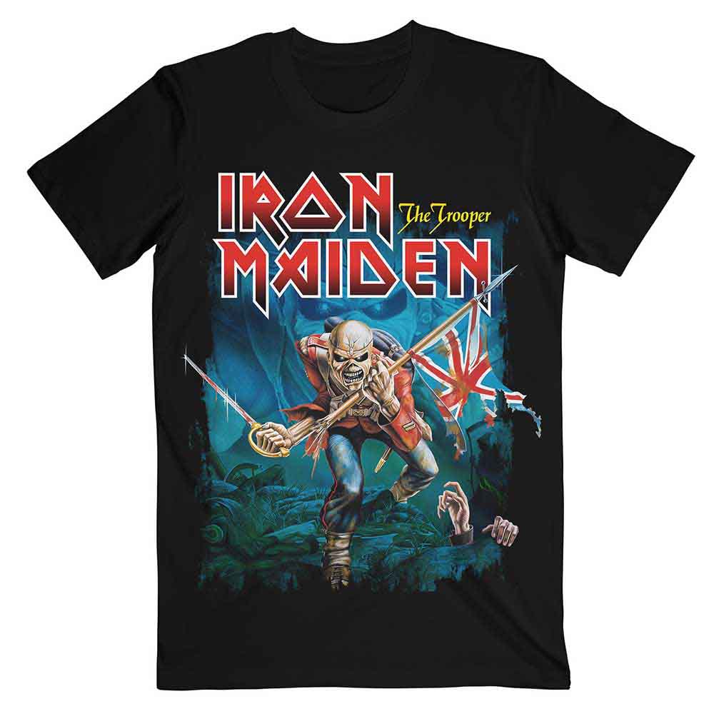 Iron Maiden - tshirt - Unisex - Short Sleeves - Small