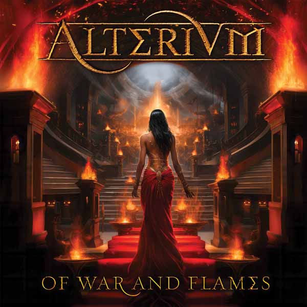 ALTERIUM - OF WAR AND FLAMES (REISSUE) - CD