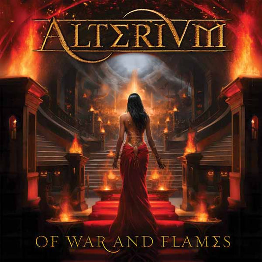 ALTERIUM - OF WAR AND FLAMES (REISSUE) - CD