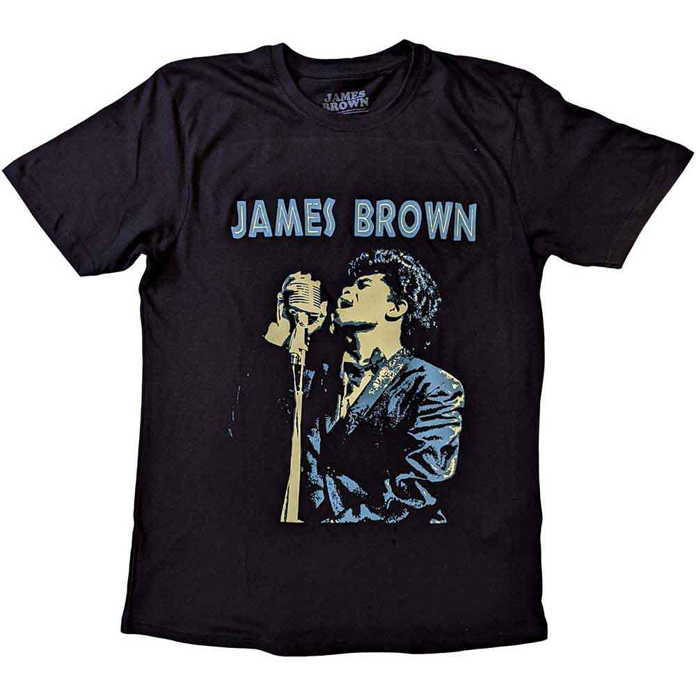 James Brown - tshirt - Unisex - Short Sleeves - Medium