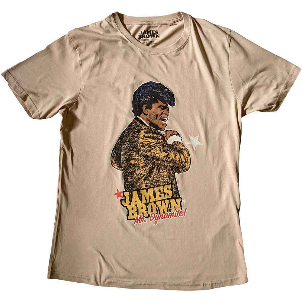 James Brown - tshirt - Unisex - Short Sleeves - Medium