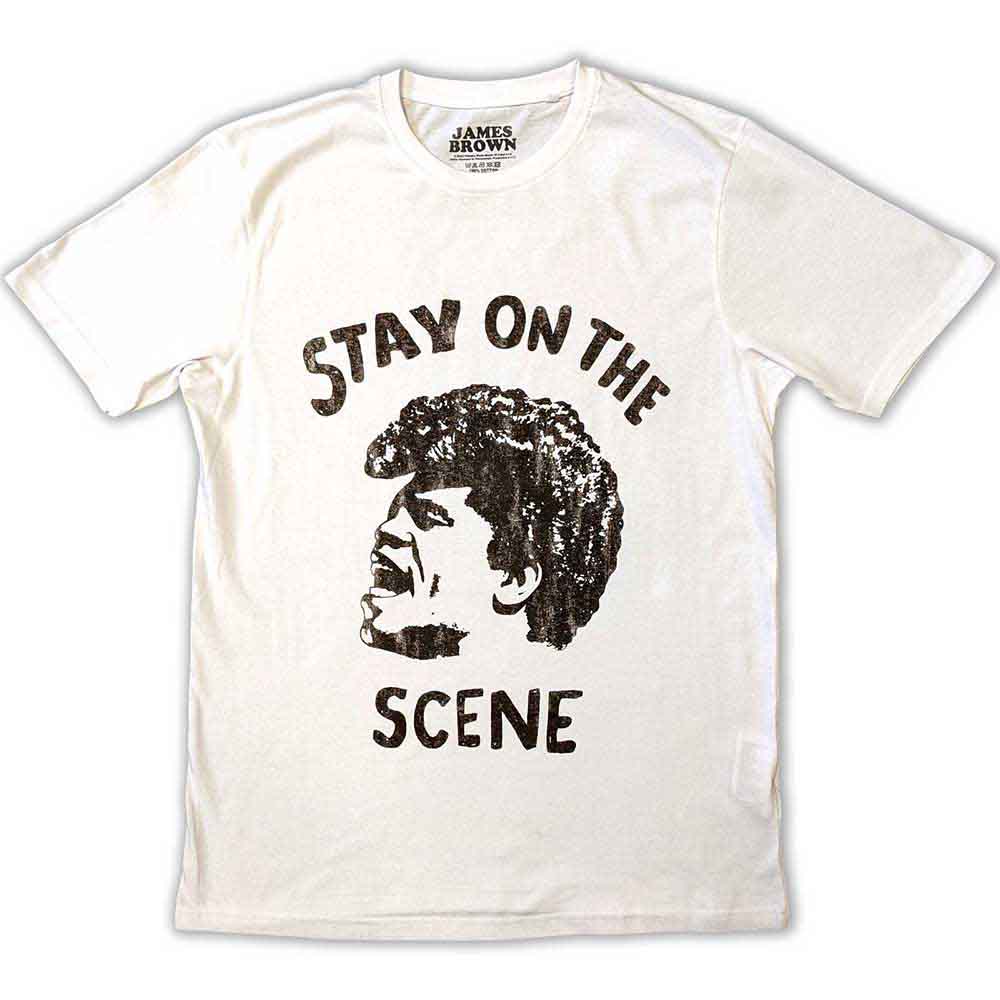 James Brown - tshirt - Unisex - Short Sleeves - Medium