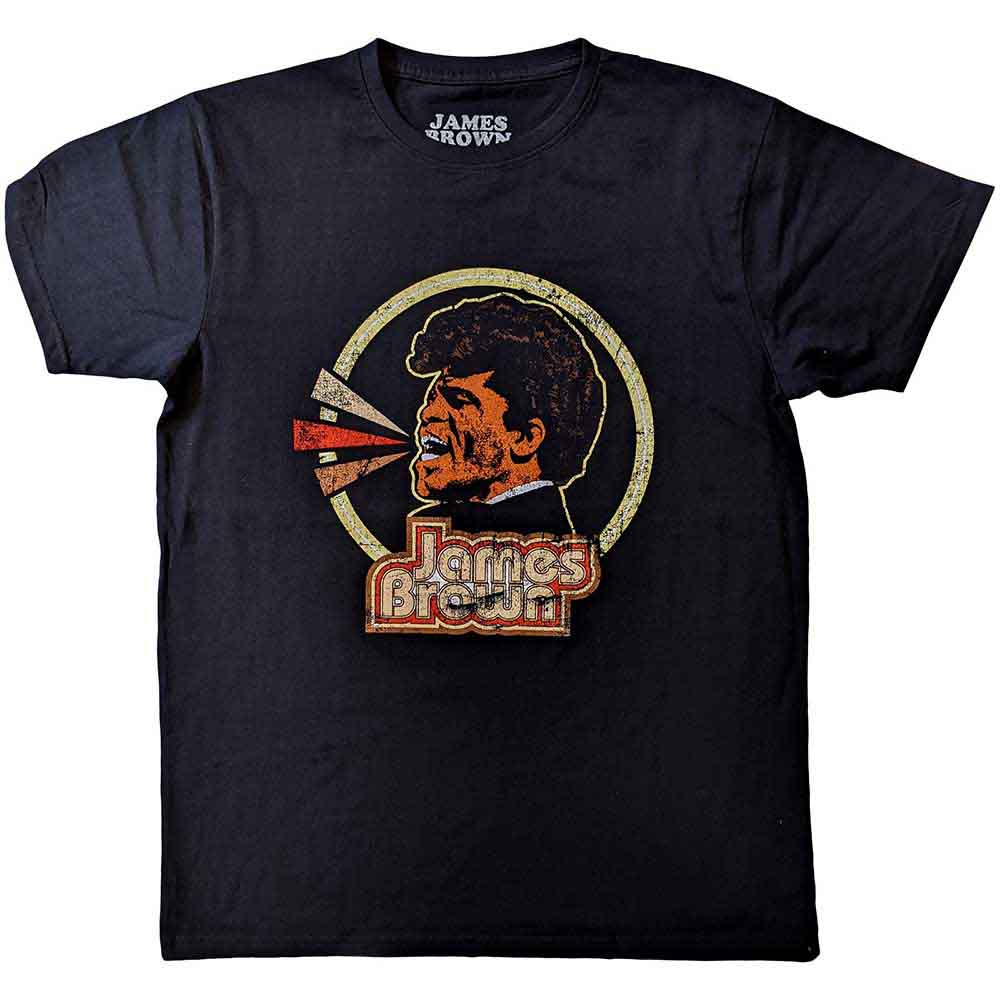 James Brown - tshirt - Unisex - Short Sleeves - Large