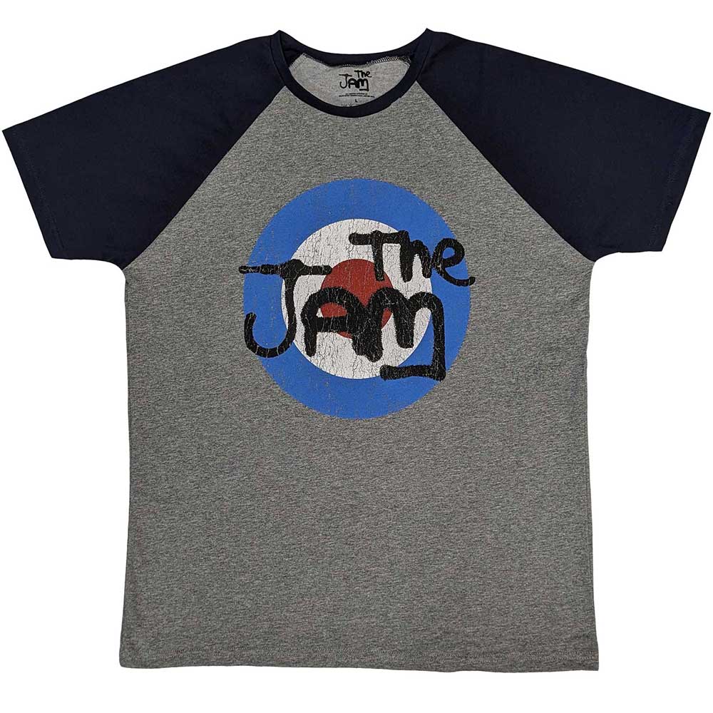 Jam - tshirt - Unisex - Short Raglan Sleeves - Vintage Logo - XX-Large