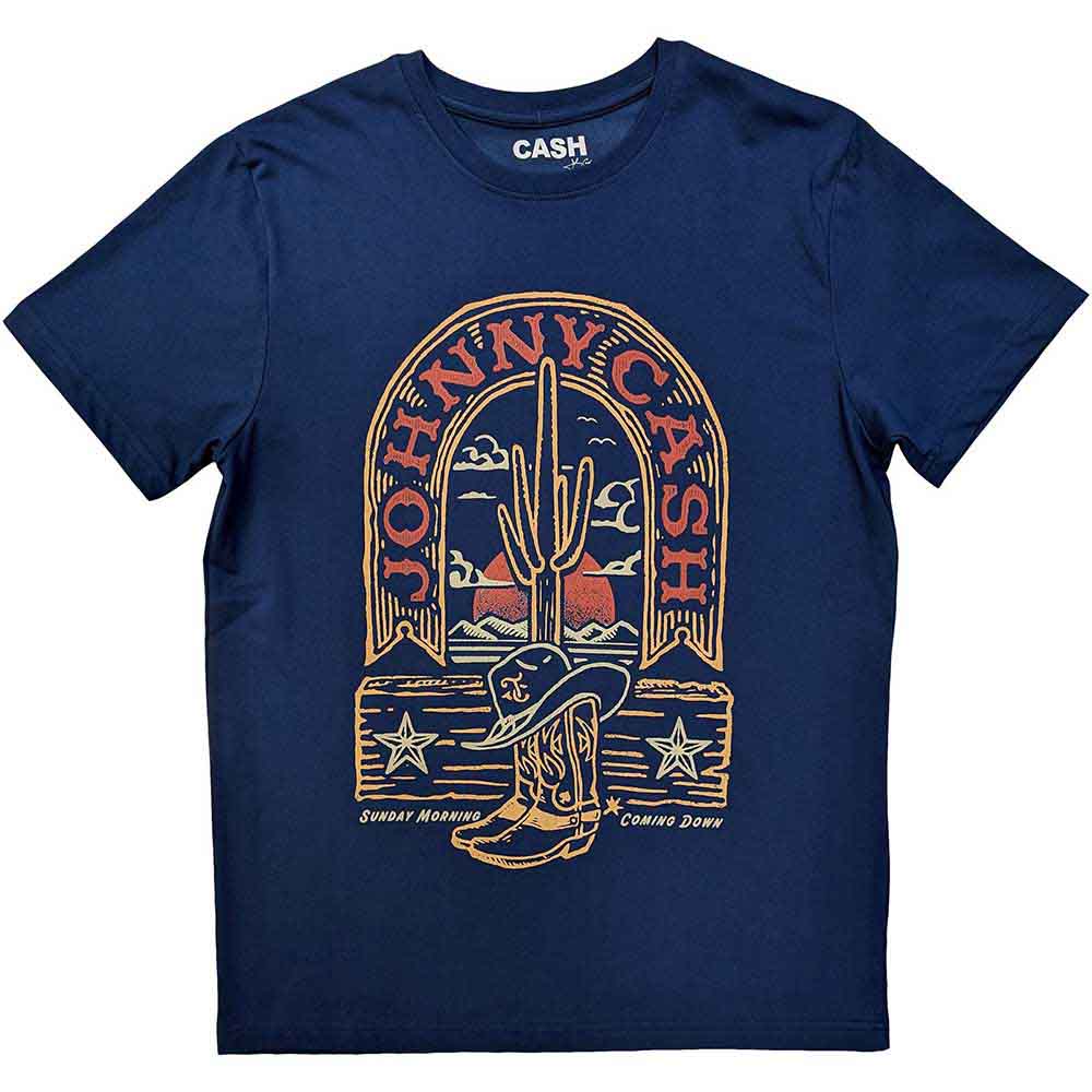 Johnny Cash - tshirt - Unisex - Short Sleeves - Small