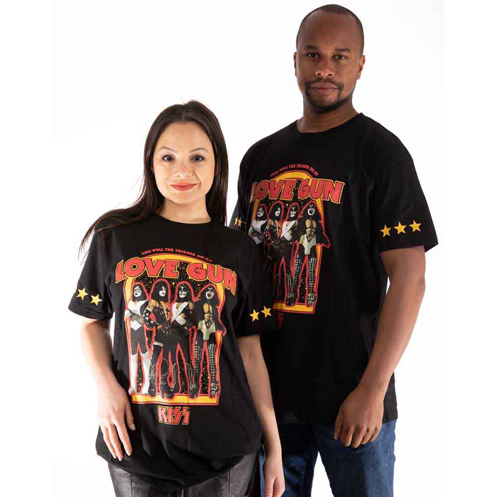 KISS - tshirt - Unisex - Short Sleeves - Large
