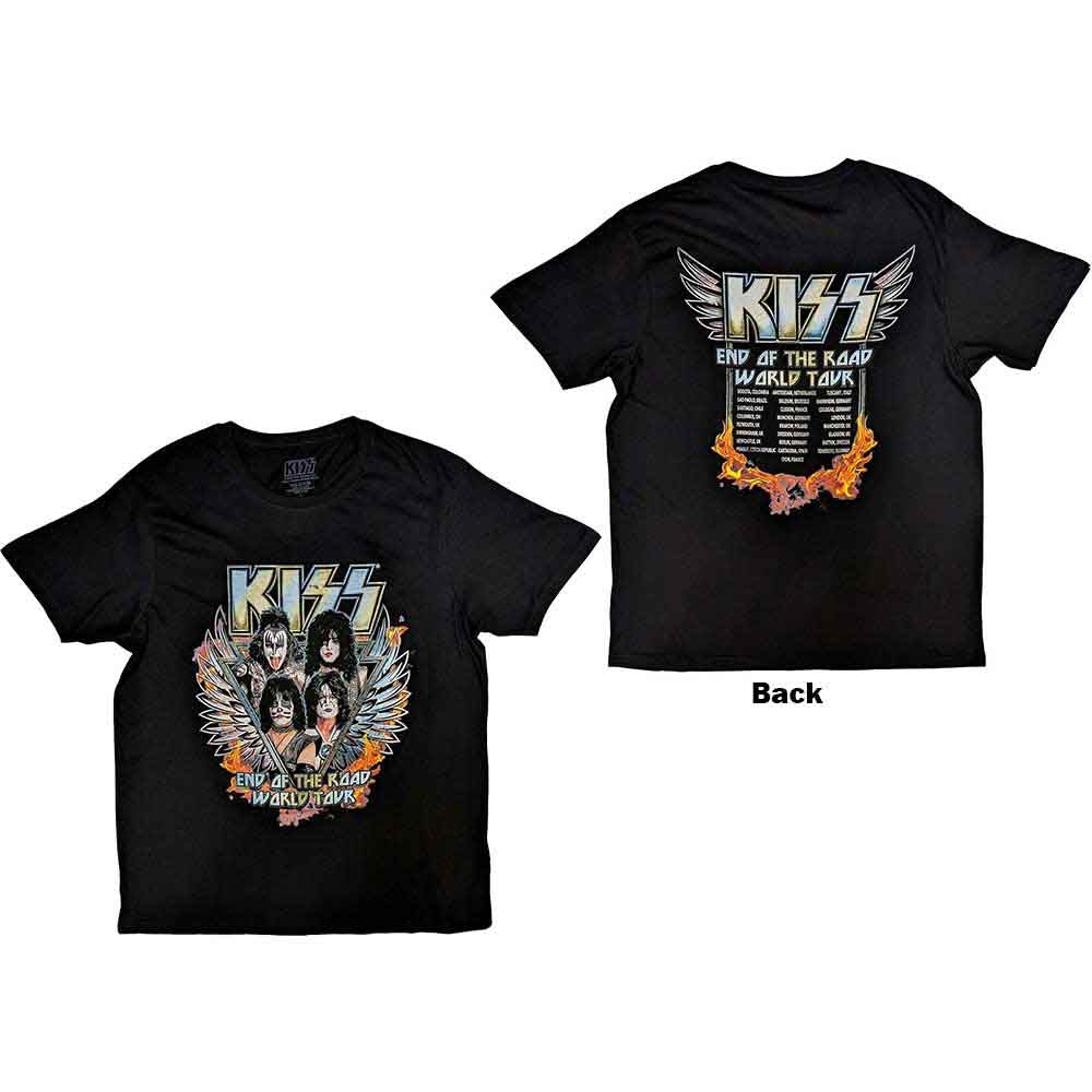 KISS - tshirt - Unisex - Short Sleeves - Small
