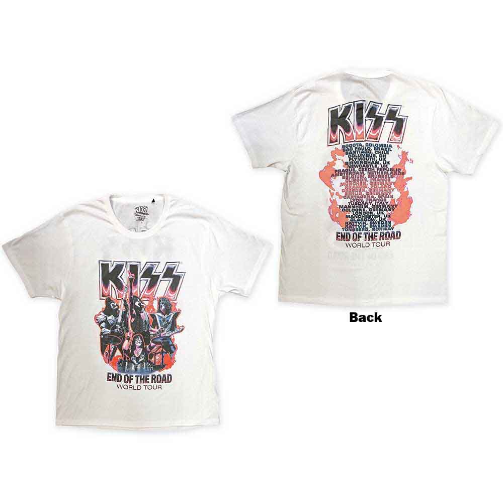 KISS - tshirt - Unisex - Short Sleeves - Large