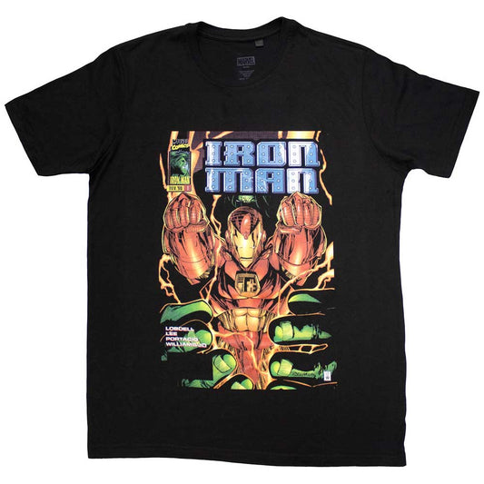 Comics - tshirt - Unisex - T-Shirts - Small - Short Sleeves - Iron Man