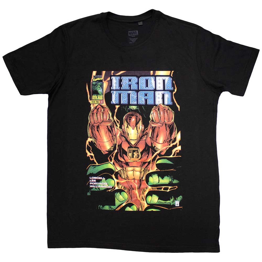 Comics - tshirt - Unisex - T-Shirts - Medium - Short Sleeves - Iron Ma