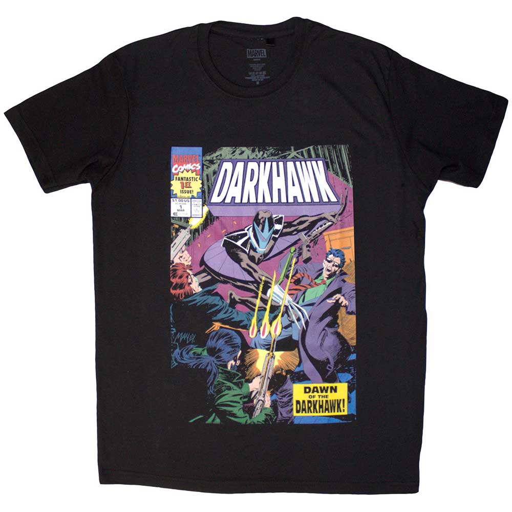 Comics - tshirt - Unisex - T-Shirts - Large - Short Sleeves - Darkhawk