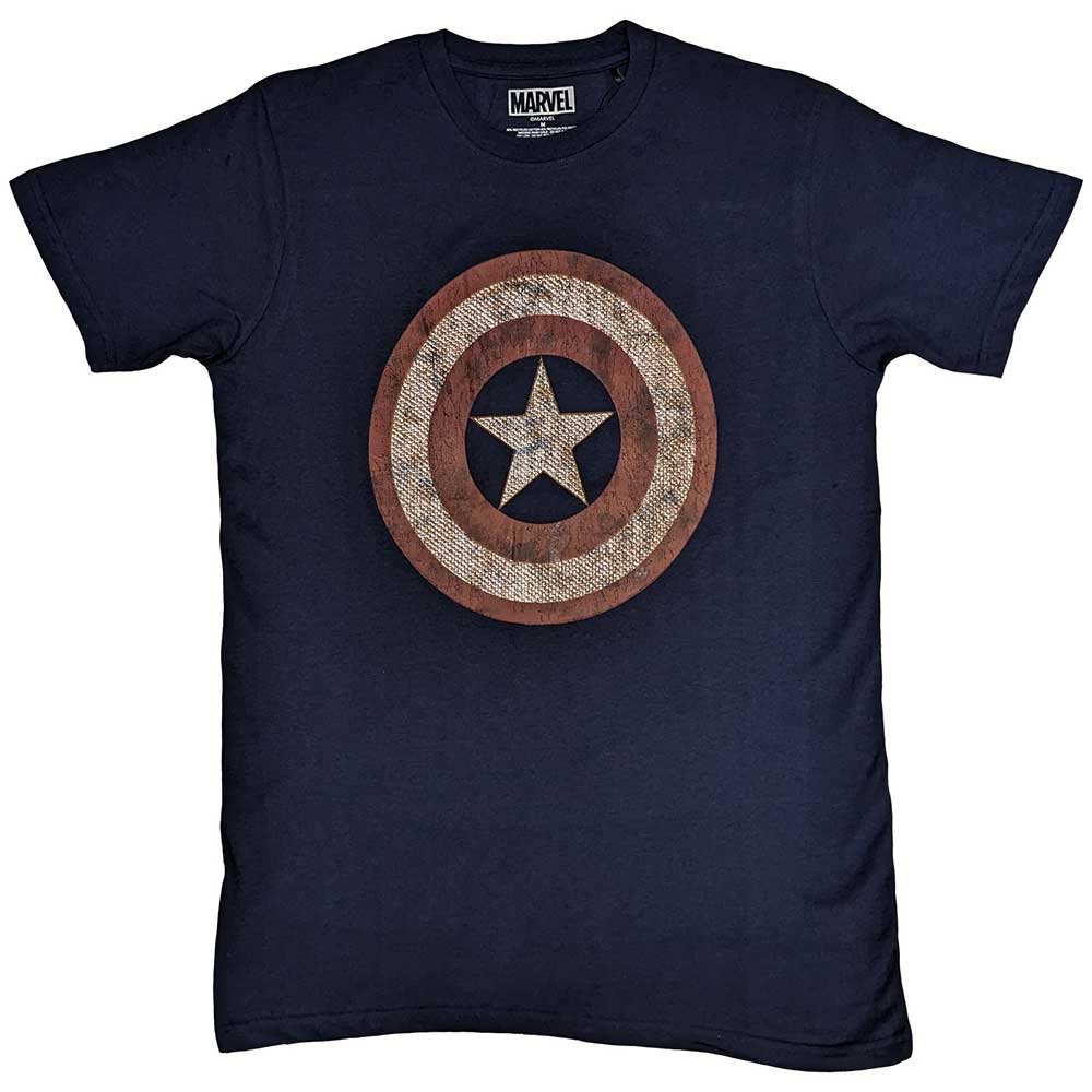 Comics - tshirt - Unisex - Short Sleeves - Captain America E - X-Large