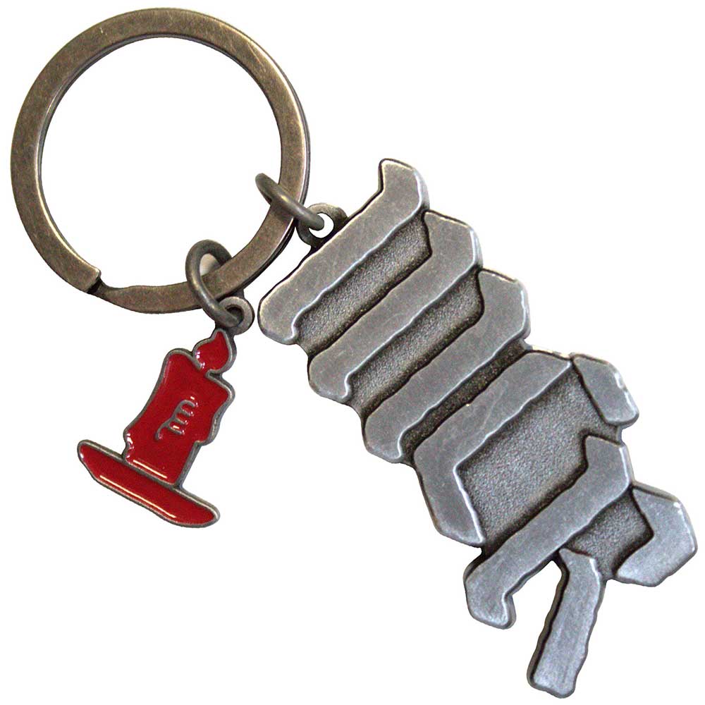 My Chemical Romance - Keychain: - keyrings - MCR Logo Candle Charm